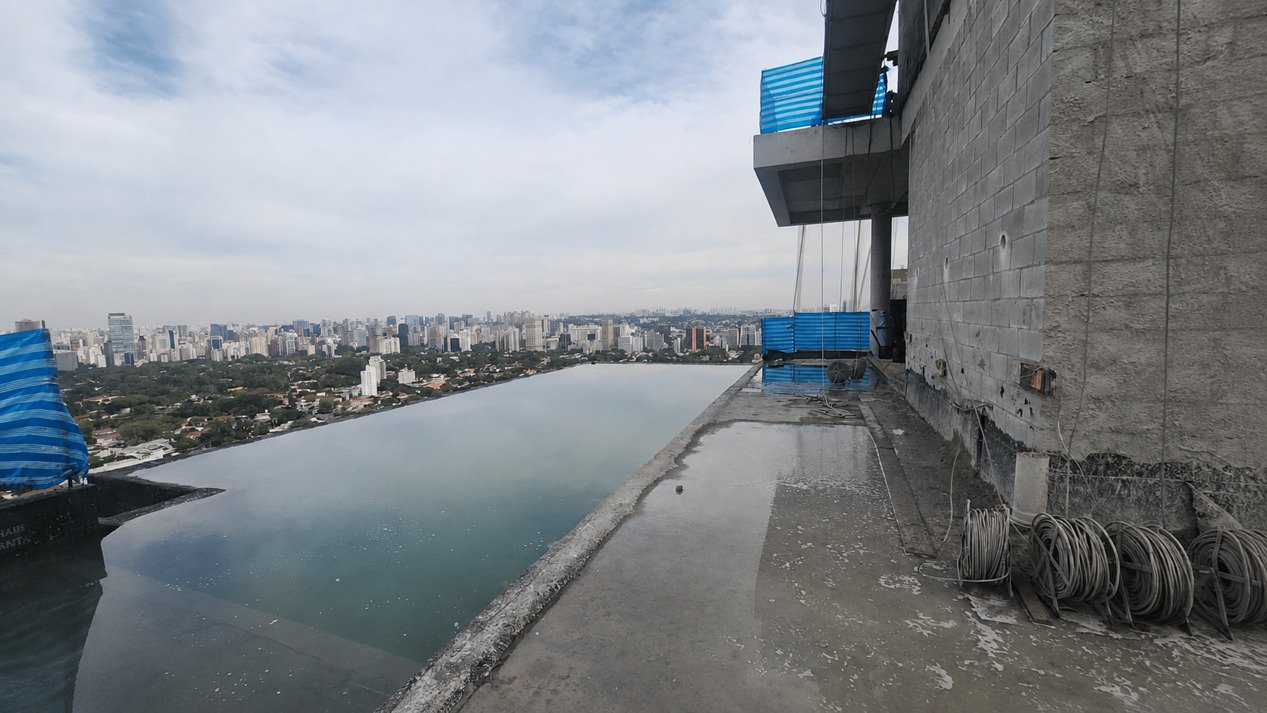 Obra do Platz 450 - 26º pavimento, foto real
