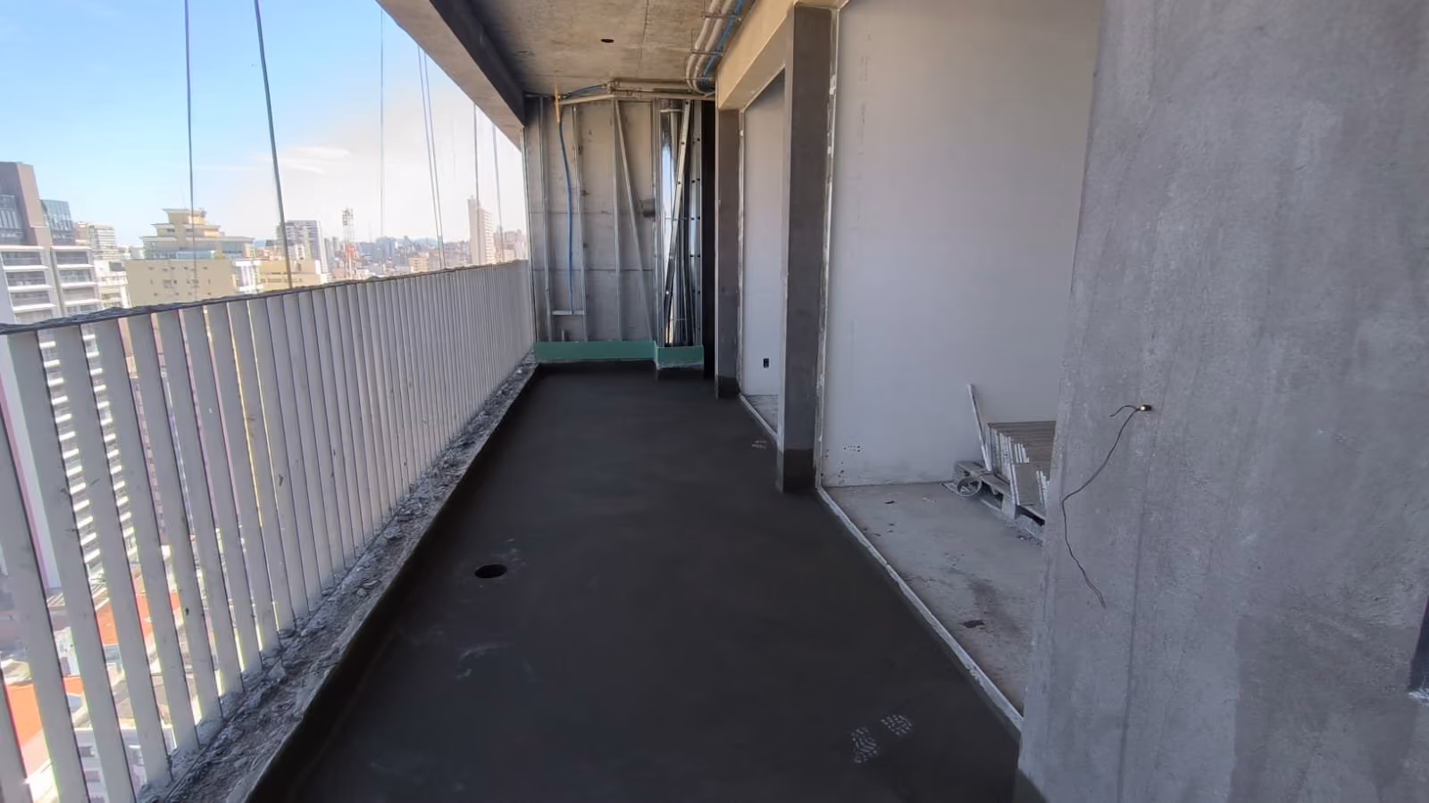 Obra do Platz 450 - 19º pavimento, foto real
