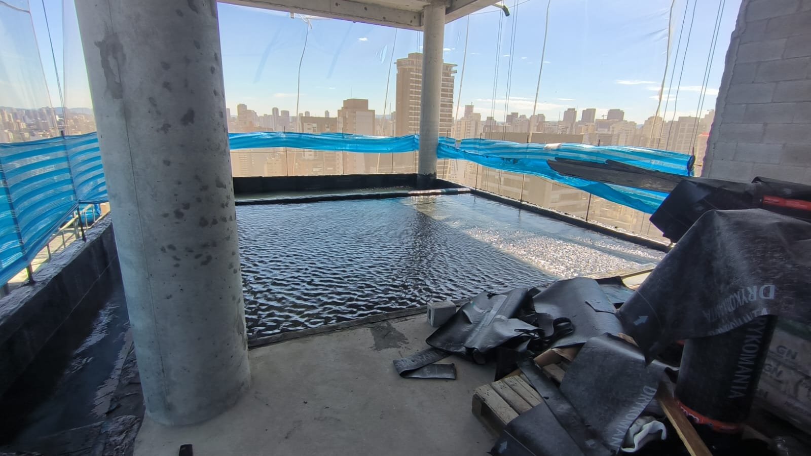 Obra do Platz 450 - 26º pavimento, foto real